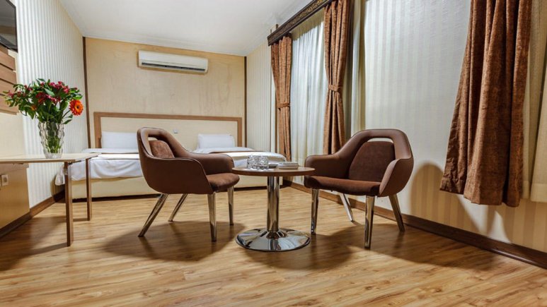 اتاق دو تخته توئین 1 هتل پامچال تهران